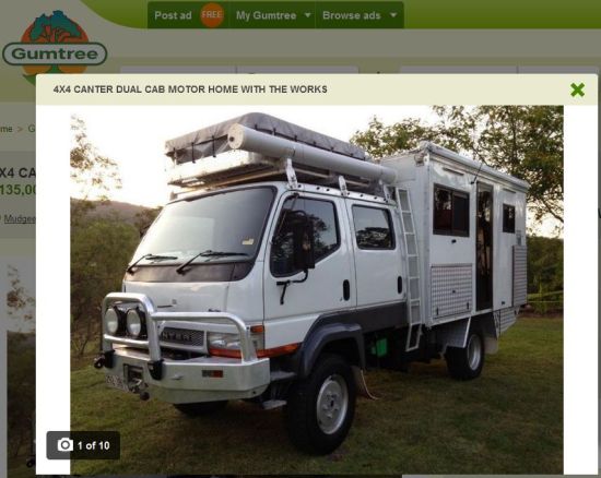 4x4 canter off gumtree