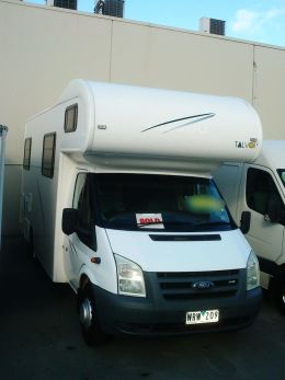 Our new motorhome at dealer