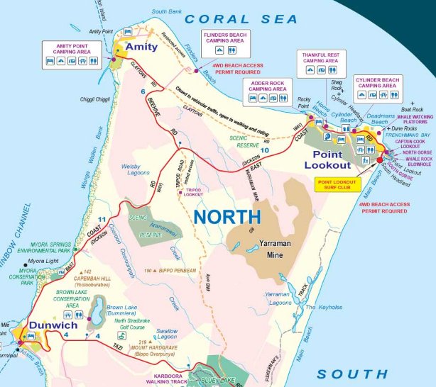 Dunwich to Adder Rock. Full map at http://stradbrokeisland.com/wp-content/uploads/NSI-Map.pdf